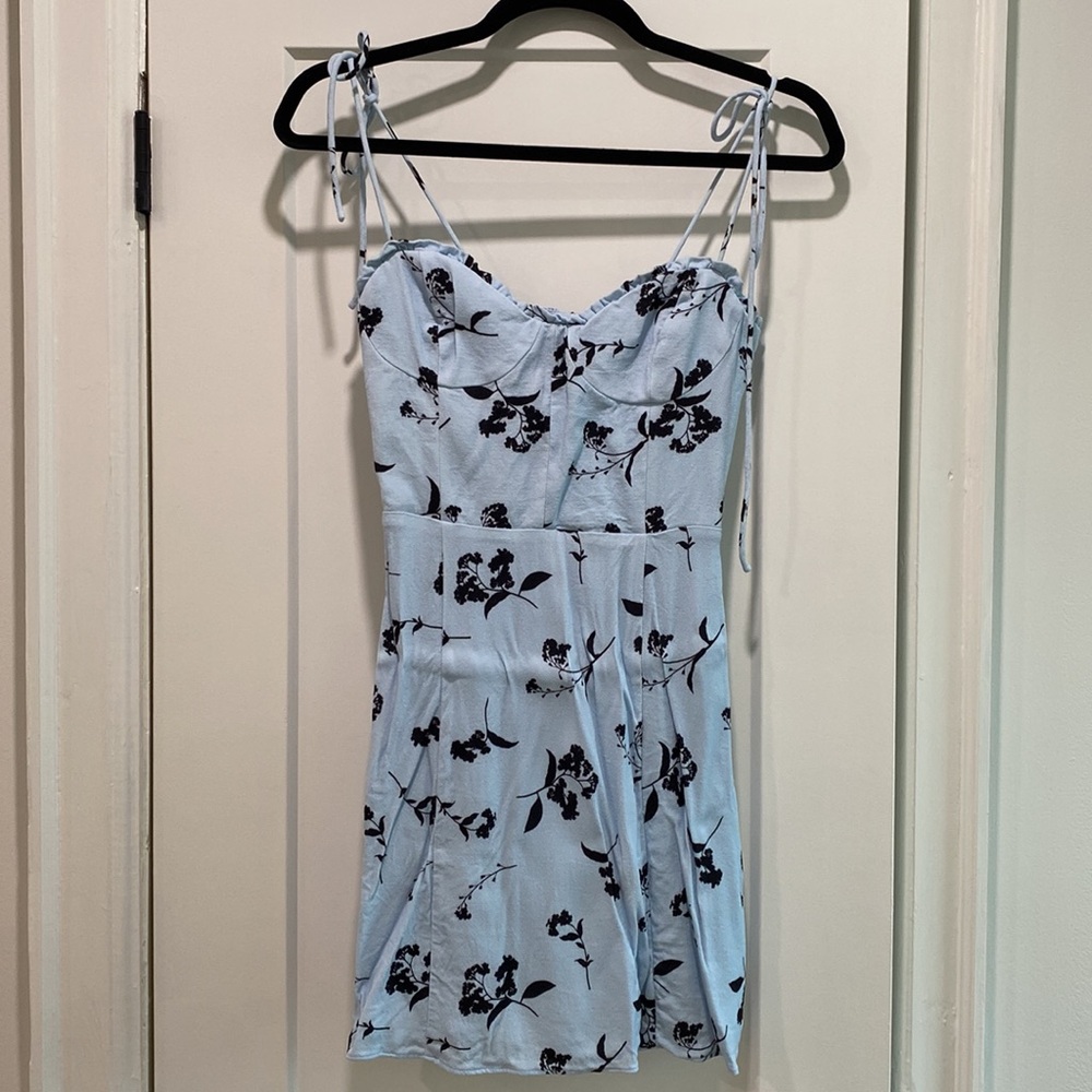 Aritzia Wilfred Mini Dress with Tie Straps - Picture 2 of 4